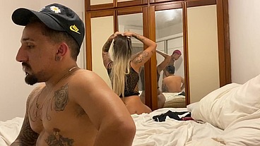 Dupla penetração Só que ela não tava aguentando