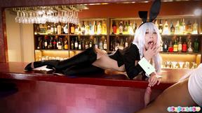 ”Gentle hands of Nanako Nanahara keep that shaft hard”