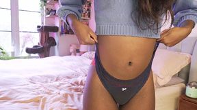 vanniall shows how she tucks her big dick