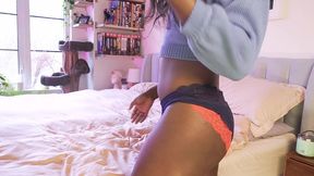 vanniall shows how she tucks her big dick