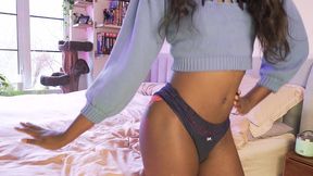 vanniall shows how she tucks her big dick