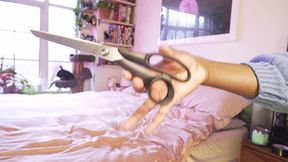 vanniall shows how she tucks her big dick