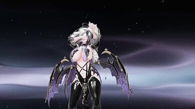 Thicc Elf VTuber Strips Down in MMD Hentai