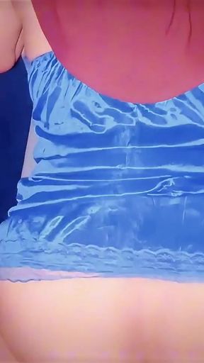 Fucking a Asian Hijabi Big Ass Sitting on a Chair   Clip 1