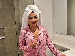 I turn on my most excellent ally's concupiscent girlfriend and screw her deliciously until I cum inside