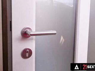 Angelika Grays Gets Double Teamed by Lewd Next-Door Pair