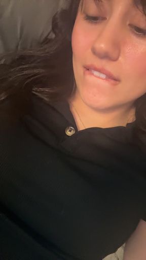 Latina babe gets some satisfaction during a boring day at home