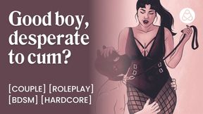 Femdom Pet Play: Obedient Pup Gets Fucked by Mistress Chastity, Anal Tail Plug &amp; Creampie ASMR Audio Porn - Erotic Audio Story