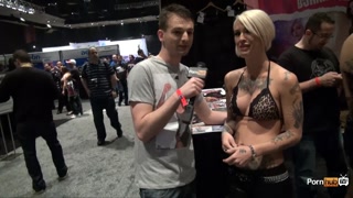 PornhubTV with Kleio at eXXXotica 2013