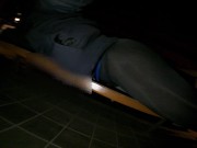 Eccentric twink caught 3 times fucking a bench, ¡powerful orgasm!...