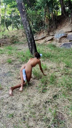 Going for a Walk in the Woods Like a Puppy