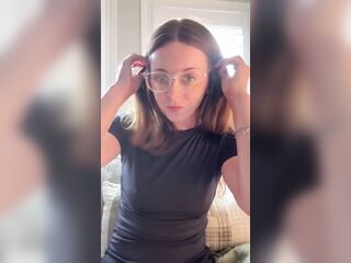 Chick in Glasses Tells U How to Jack off!
