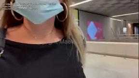 defi je demande a un inconnu de me baiser a Paris l'_a&eacute_roport