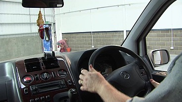 Savannah Gold And Francesca Have A Threesome In A Van And Cum Swap