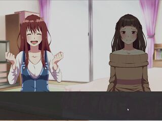 Bonds [ BDSM Hentai game ] Ep.1 two girls tying up a cute classmate with shibari ropes to tickle her