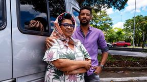 extreme fat belly mature ass fucked while driving