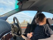 Twink gets caught jerking off in public