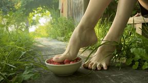 Soft feet | Sweet berries •ASMR•