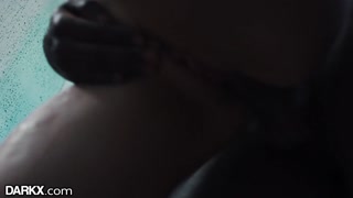 Haley Reed Deepthroats Underwater Before Pounded In Shower