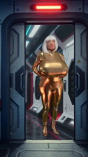 Golden Sissy Pleasure Bot