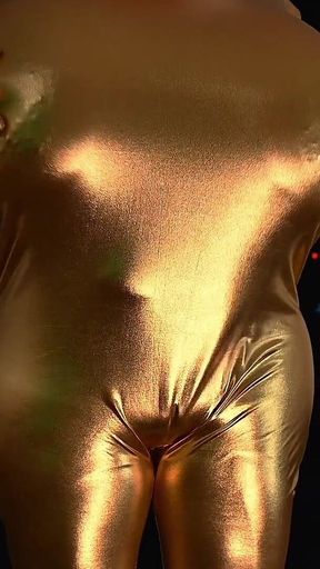 Golden Sissy Pleasure Bot