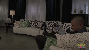 Sexy lesbians Krissy Lynn and Kendra Secretes in hard anal threesome