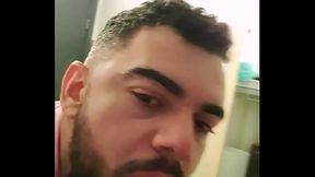 Chupando um turista no quarto de hotel