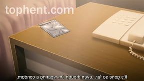 A massive cock&#x1F346; and a tiny slit - she made it happen  Hentai