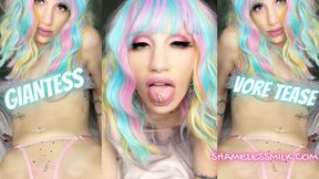 Giantess Pussy & Anal Vore