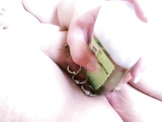 Piercing vagina masturbation 10