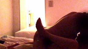 「いっぱい出して」の声に対面座位のまま中出し！