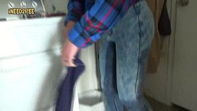 cheyenne jewel pisses her skintight jeans