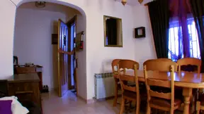 Two teen whores enjoy juicy, open-mouthed face-fucking and horny coitus