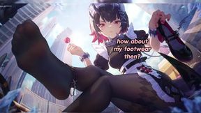 Your Maid Wants To See If You Are Qualified To Serve Her (femdom, Foot Fetish, Shoe Feitsh)