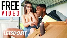 Two Hot Girls Show Off Their Tits At The Hostel: Ginebra Bellucci & Katy Rose Fuck BBC's Full Scene