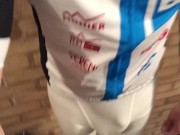 getting HORNY in Compression Shorts - My JOCK BULGE