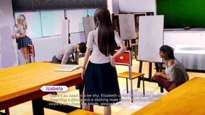 Waifu Academy - Isabela Bianchi Porn Collection. Nude Scenes Porn Game Play