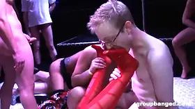 GroupBanged.com Busty amateurs enjoy being fucked