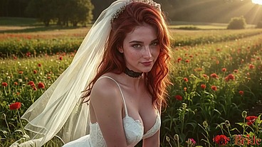 Groom's friend fucked young bride hard while husband was talking to guests [AI]