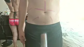 Cosplay babe gets BBC in sexy bikini