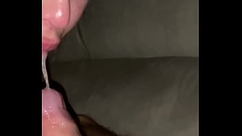 Wet blowjob from sexy and horny Misha Maver