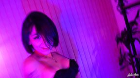 milf cheats on her husband with 2 big cocks at home - part 6