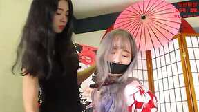 Sultry baby asiatic lessbian