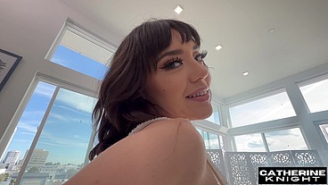 LATINA CATHERINE KNIGHT AND BBC DREDD HARD ANAL CREAMPIE