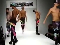 Black Crossdresser in Fierce Runway Show