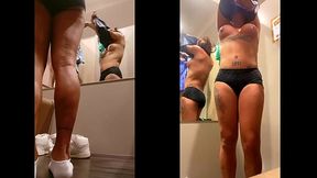 TS Angelique Monroe - I try clothes in Germany.