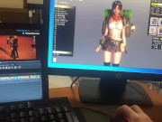 【巨乳行商人シャンとおっぱい揉み揉みエッチ！】 AI少女プレイエロ動画 リアル3DCGエロゲーム【Hentai Game Ai Shoujyo 】Big tits Peddler is rubbed