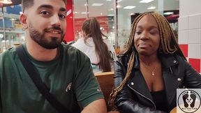 crazy public exhibitionism five guys restaurant tits pussy