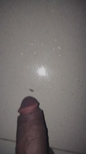 After the masturbation.