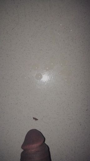 After the masturbation.